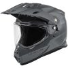 Adventurehjälm Trekker Solid Grå FLY RACING s – miniatyr 1