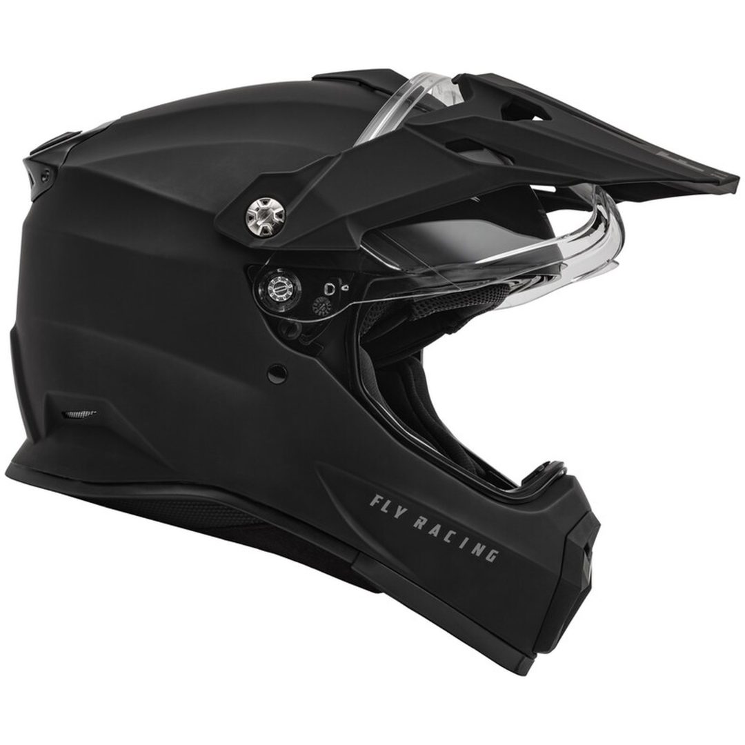 Adventurehjälm Trekker Solid Matt Svart FLY RACING XS – bild 2