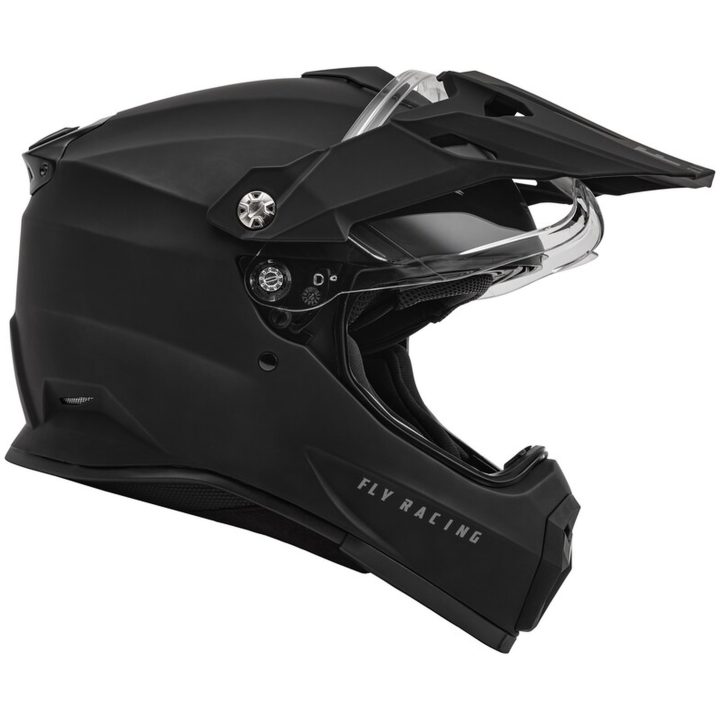 Adventurehjälm Trekker Solid Matt Svart FLY RACING XS – bild 2
