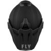Adventurehjälm Trekker Solid Matt Svart FLY RACING XS – miniatyr 3