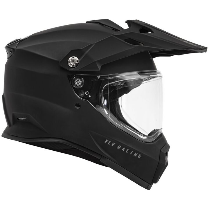 Adventurehjälm Trekker Solid Matt Svart FLY RACING XS – bild 5
