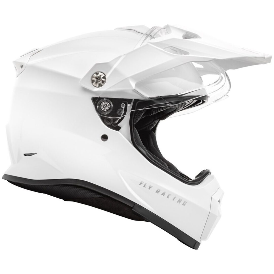 Adventurehjälm Trekker Solid Vit FLY RACING s – bild 2