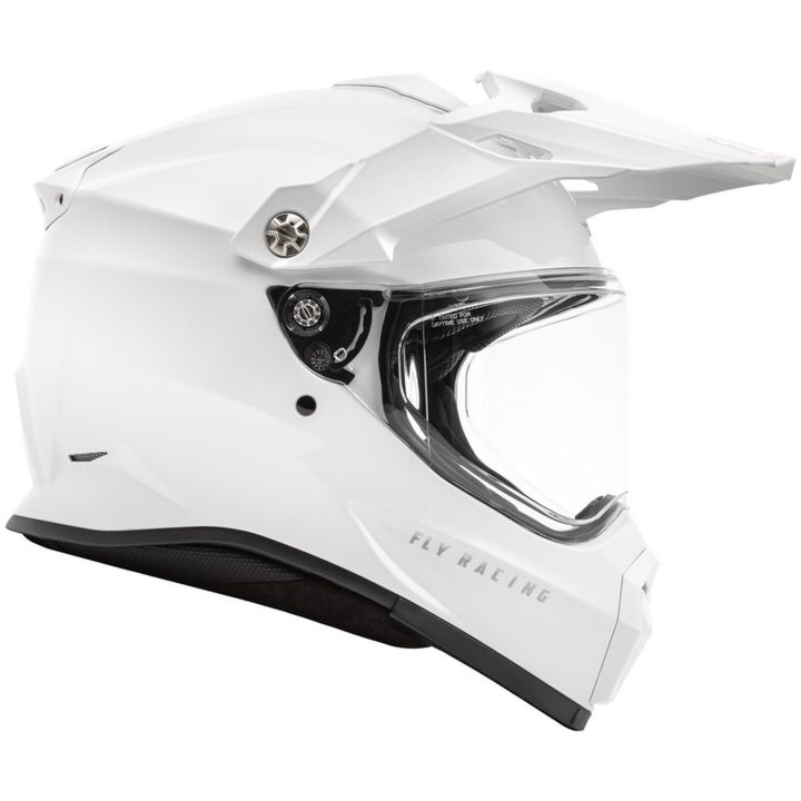 Adventurehjälm Trekker Solid Vit FLY RACING s – bild 5