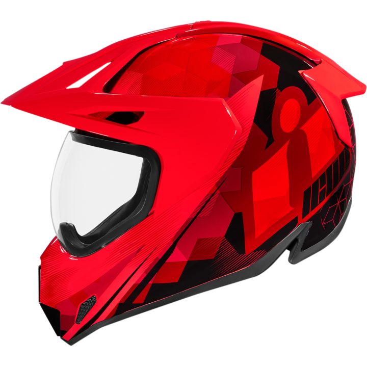 Adventurehjälm Variant Pro Ascension Röd ICON XXL – bild 2