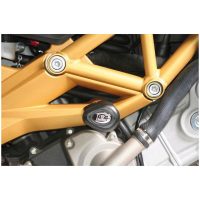 Aero Crash Protectors Black Aprilia Dorsoduro/Shiver 750 R&G Racing