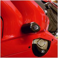 Aero Crash Protectors Black Ducati Panigale V4 R&G Racing