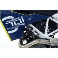 Aero Crash Protectors Black Husqvarna 701 Supermoto R&G Racing