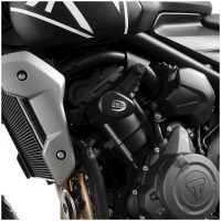 Aero Crash Protectors - White Triumph Trident 660 R&G Racing