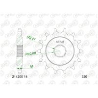 AFAM Front Sprocket Steel 214200 - 520