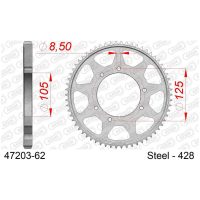 AFAM Steel Standard Rear Sprocket 47203 - 428