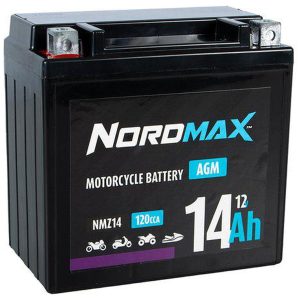 AGM 12V 14Ah Fylld o laddad NMZ14 151x87x146 mm
