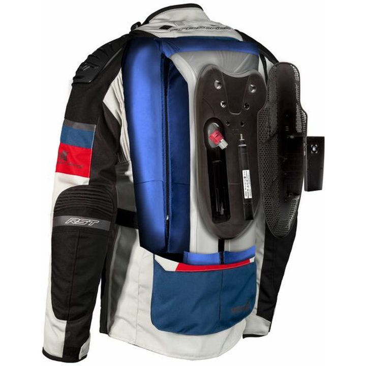 Airbag MC-Jacka Adventure-X CE Svart RST M – bild 13