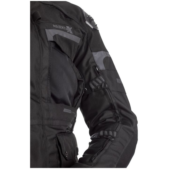 Airbag MC-Jacka Adventure-X CE Svart RST M – bild 7