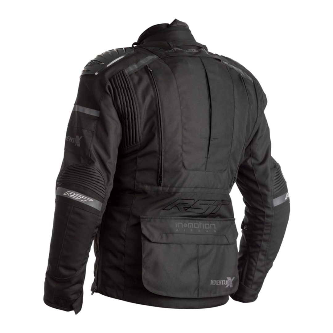 Airbag MC-Jacka Adventure-X CE Svart RST M – bild 5