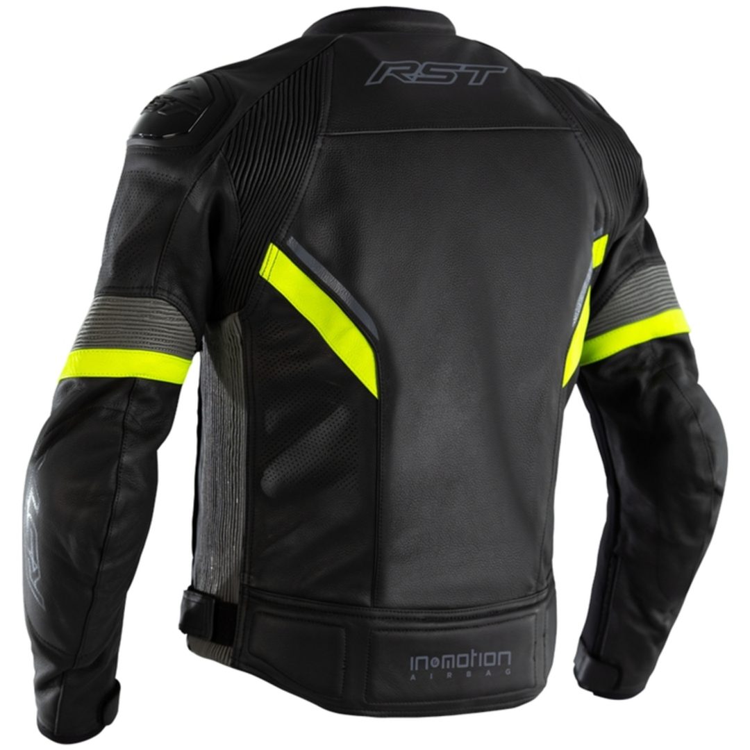 Airbag Skinnjacka Sabre CE Svart/Neongul RST XS – bild 6