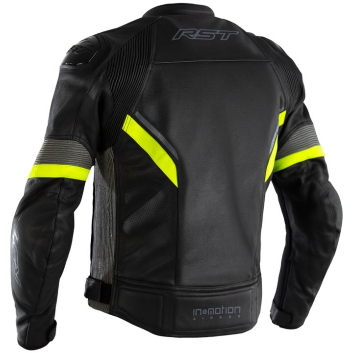 Airbag Skinnjacka Sabre CE Svart/Neongul RST XS – bild 6