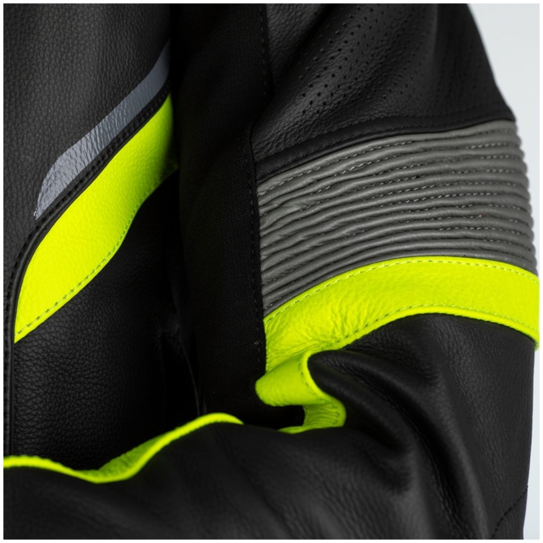 Airbag Skinnjacka Sabre CE Svart/Neongul RST XS – bild 3