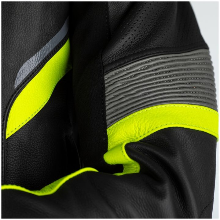 Airbag Skinnjacka Sabre CE Svart/Neongul RST XS – bild 3