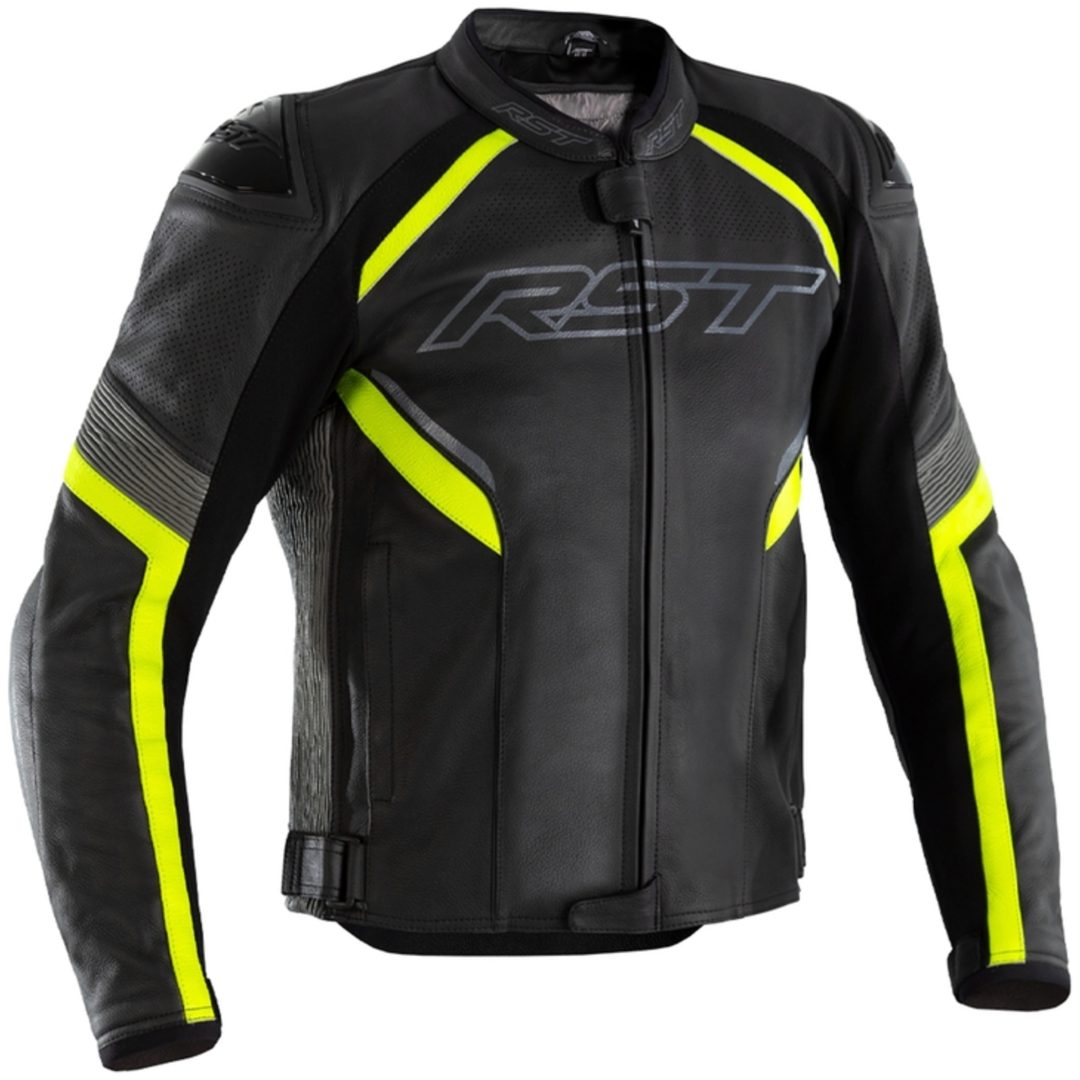 Airbag Skinnjacka Sabre CE Svart/Neongul RST XS