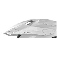 Airoh Commander peak Color white gloss
