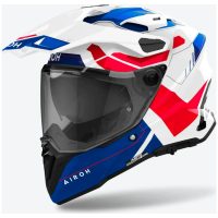 Airoh Hjälm Commander 2 Reveal Blå/Röd Gloss, L