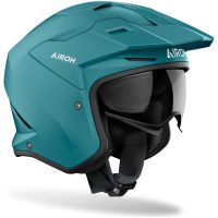 Airoh Hjälm Kombakt Color petrol Grön matt, M