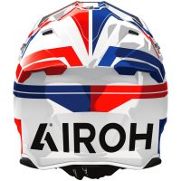 Airoh Hjälm Twist 3 Dynasty Blå/Röd glansig, L