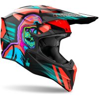 Airoh Hjälm Wraaap Cyber orange, S