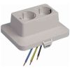 AK2 2235 Lock med Schuko-uttag Rutab – miniatyr 1