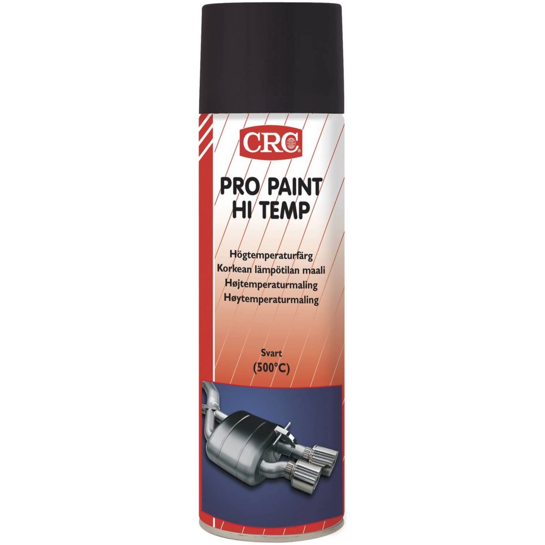Akrylfärg 32215 och 32216 CRC FÄRG HÖG TEMPERATUR AL 500ML – bild 2