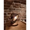Alaska Bordlampa/vegglampe, Järngrå/trä ANETA HOME Sockel E27 – miniatyr 4