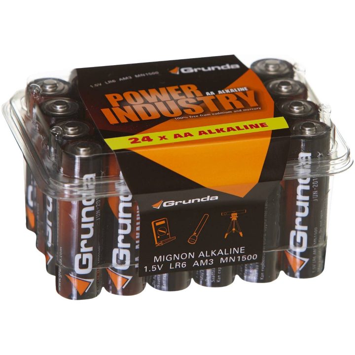 Alkaliska Batterier Industry GRUNDA BATTERI GRUNDA AAA INDUSTRIPAC – bild 5