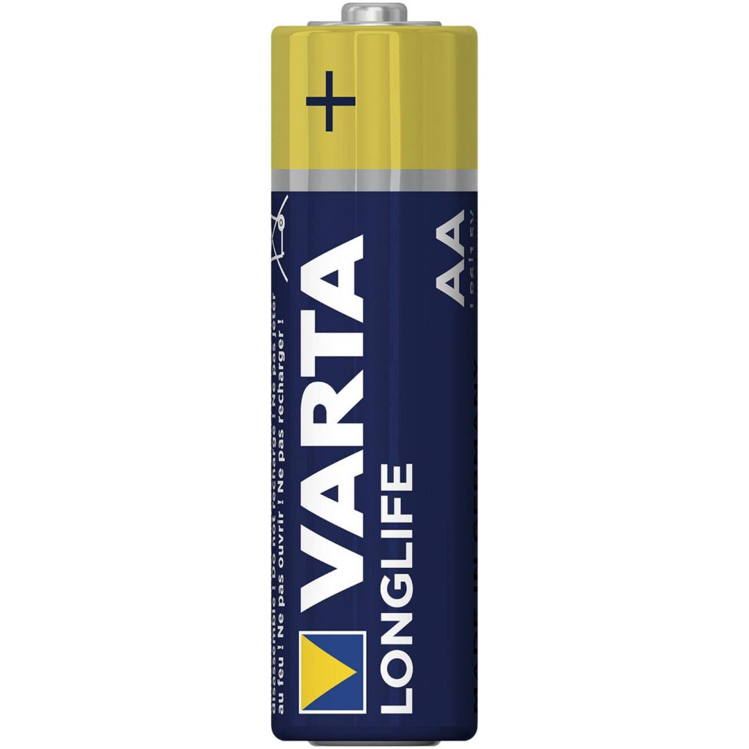 Alkaliska batterier Varta BATTERI LONGLIFE LR06 1,5V