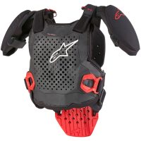 Alpinestars Bröstskydd A-5 S Junior Svart/Vit/Röd, L/XL