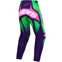 Alpinestars Byxor Techstar Nomur Lila/Grön/Fluo Rosa, 34