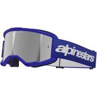 Alpinestars Goggle Vision 3 WORDMARK Blå/Spegel Silver