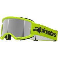 Alpinestars Goggle Vision 3 WORDMARK Gul Fluo/Spegel Silver