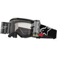 Alpinestars Goggle Vision 5 CORP Svart/Klart ROLL-OFF
