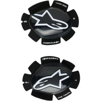 Alpinestars GP Plus Knäpuck Svart/Vit