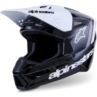Alpinestars Hjälm S-M3 Radium Svart/Vit, S