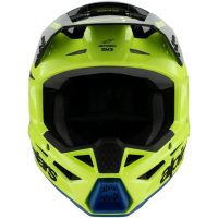 Alpinestars Hjälm SM3 Youth Radium Gul Fluo/Svart/Blå, YM 50-51cm
