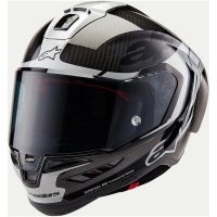 Alpinestars Hjälm Supertech R10 Element Svart/Carb/Silver, M