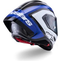 Alpinestars Hjälm Supertech S-R10 Arius Svart/Vit/Blå, XL