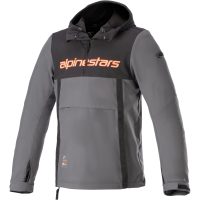 Alpinestars Hoodie Sherpa Svart/Grå/Röd, 4XL
