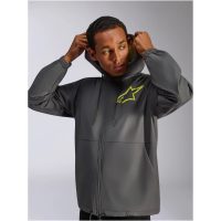 Alpinestars Jacka Speeder Chromium Windbreaker Grå Fluo Gul, XL