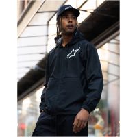 Alpinestars Jacket Speeder Chromium Windbreaker Black/White, XXL