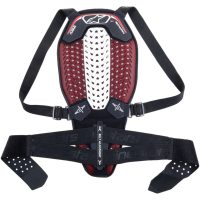 Alpinestars Ryggskydd Nucleon Plasma Svart/Vit/Röd, L