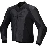 Alpinestars Skinnjacka Faster v3 Airflow Svart/Svart, 54