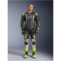 Alpinestars Skinnställ 1-pcs GP Tech v5 Svart/Vit/Fluo Gul, 50