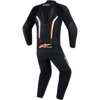 Alpinestars Skinnställ 1PCS GP Force V2 Svart/Vit/Fluo Röd, 50